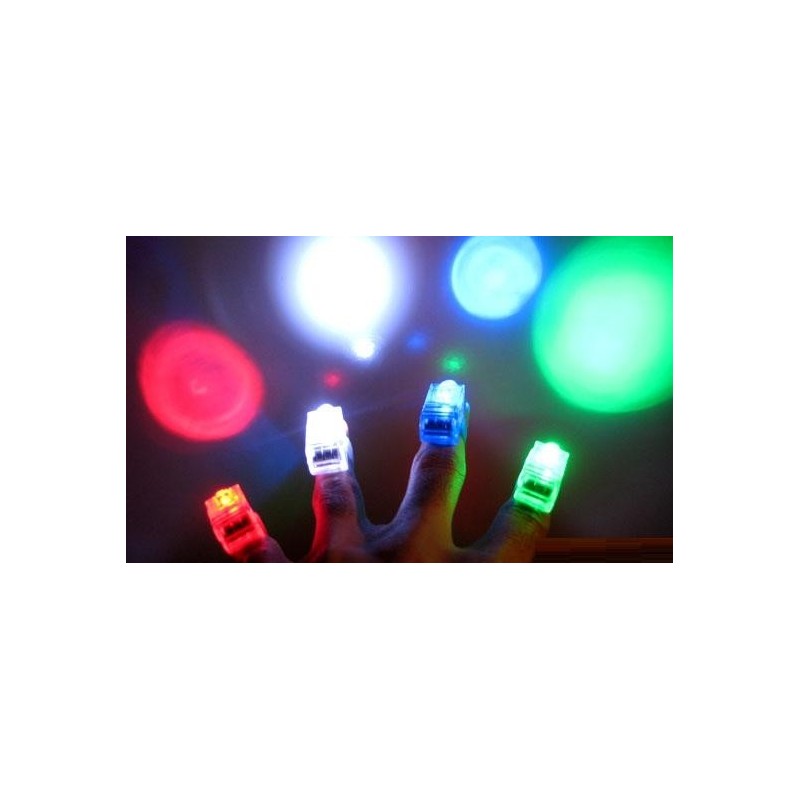 Bague lumineuse LED en caoutchouc multicouleur clignotante