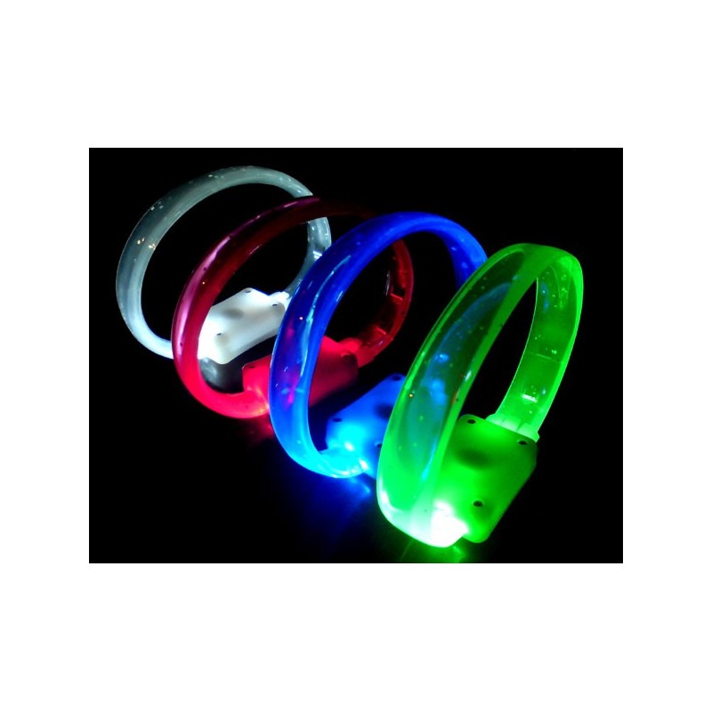 Bracelets Lumineux Fluorescent, Assortis ou unicolore